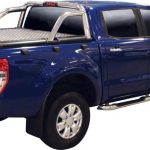 Upstone Evolve - Aluminium tonneau- OE Rollbar - Ford Ranger - Double Cab - 2012+