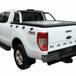 Upstone Evolve - Aluminium tonneau- OE Rollbar - Ford Ranger - Super Cab - 2012+