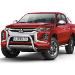 Steeler - Barre de poussée / Pare-buffle - sans barre transversale - Mitsubishi L200 -2019+