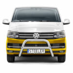 Steeler - Pushbar / Bullbar - met Cross bar - VW Transporter T6 - 2015-2019