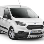 Steeler - Pushbar / Bullbar - met Cross bar / Axle plate - Ford Transit Courier - 2018+