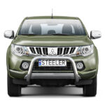 Steeler - Pushbar / Bullbar - zonder Cross bar - Mitsubishi L200 -2015-2019