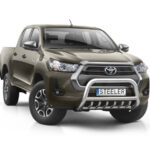 Steeler - Pushbar / Bullbar - met Cross bar / Axle-bar - Toyota - Hilux - 2021+