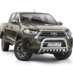 Steeler - Pushbar / Bullbar - met Cross bar / Axle plate - Toyota - Hilux - 2021+
