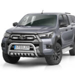 Steeler - Pushbar / Bullbar - met Cross bar / Axle plate - Toyota - Hilux Invincible - 2021+
