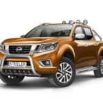 Steeler - Pushbar / Bullbar - met Cross bar / Axle-bar - Nissan NP300 / D23 - 2015+