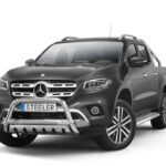 Steeler - Pushbar / Bullbar - met Cross bar / Axle plate - Mercedes X-Class - 2017+