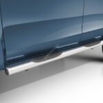 Steeler - Roestvrijstaal Sidebar met plastic steps - Mitsubishi L200 - 2015+ / 2019+