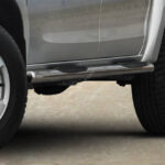 Steeler - Roestvrijstaal Sidebar met plastic steps - Isuzu - D-Max - 2012-2020