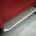 Steeler - Roestvrijstaal Side steps met tranenplaat - Fiat Fullback - 2015+