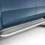 Steeler - Roestvrijstaal Side steps met tranenplaat - Mitsubishi L200 - 2015+ / 2019+