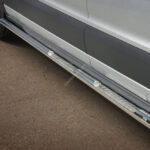 Steeler - Roestvrijstaal Side steps met tranenplaat - Ford Transit - 2014-2019