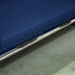 Steeler - Roestvrijstaal Sidebar met plastic steps - 3430mm LWB - Mercedes V-Class - 2014+ / 2019+
