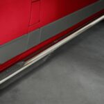 Steeler - Roestvrijstaal Sidebar met plastic steps - Citroen Jumper / Fiat Ducato / Peugot Boxer – 2006+ / 2014+ / 2016-2023