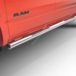 Steeler - Roestvrijstaal Side steps met tranenplaat - Dodge RAM 1500 - 2019+