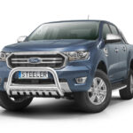 Steeler - Pushbar / Bullbar - met Cross bar / Axle plate - Ford - Ranger - 2019+