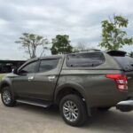 Sline Hardtop V2 - PopUp Side Windows - Mitsubishi L200 / Fiat Fullback - ClubCab - 2015+