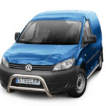 Steeler - Pushbar / Bullbar - with Cross bar - Volkswagen Caddy - 2010-2020