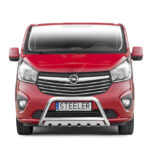 Steeler - Pushbar / Bullbar - met Cross bar / Axle plate - Opel Vivaro - 2014-2019