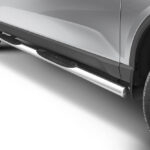 Steeler - Roestvrijstaal Sidebar met plastic steps - SsangYong Musso - 2018-2021