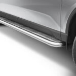 Steeler - Roestvrijstaal Side steps met tranenplaat - SsangYong Musso - 2018-2021
