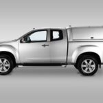 Topline Hardtop Worker  - Popup Side Panels - Isuzu D-Max - SpaceCab - 2017-2020