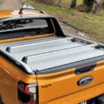 MountainTop - Cargo Carriers - Silver - Ford Ranger -Wildtrak Original Electric Roll Cover - 2023+