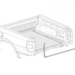 Aeroklas - Rubber Afdichting voor achterklep - Ford - Ranger 2023-