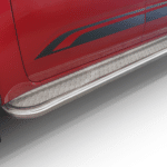 Steeler - Roestvrijstaal Side steps met tranenplaat - VW - Amarok - 2023+