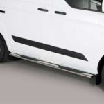 Misutonida - Side Bar - met plastic steps - ovaal - Ford Transit Custom - L1 - 2018-2023