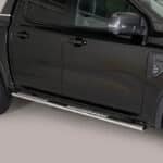 Misutonida - Side Bar - met design steps - ovaal - Ford Ranger - Double Cab - 2023+
