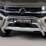 Misutonida - Certifié UE - Barre de poussée / pare-buffle - 76 mm - VW Amarok - 2023 +