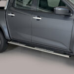 Misutonida - Side Bar - met design steps - ovaal - Isuzu D-Max - Double Cab - 2020-2024