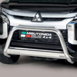 Misutonida - EU Gecertificeerd - Pushbar / Bullbar - 63 mm -Mitsubishi L200 - 2019+