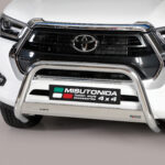 Misutonida - EU Gecertificeerd - Pushbar / Bullbar - 63 mm - Toyota Hilux - 2020+
