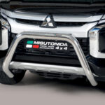 Misutonida - EU gecertificeerd - Pushbar / Bullbar - 76 mm - Mitsubishi L200 - 2019+