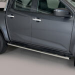 Misutonida - Side Bar - met plastic steps - ovaal - Isuzu D-Max - DoubleCab - 2020-2024