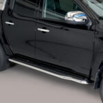 Misutonida - Side Step - met plastic inleg plaat - Mitsubishi L200 - DoubleCab - 2015+