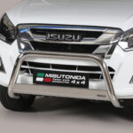 Misutonida - Certifié UE - Barre de poussée / pare-buffle - 63 mm - Isuzu D-Max - 2012-2020