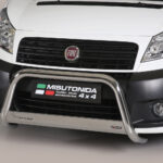 Misutonida - EU Gecertificeerd - Pushbar / Bullbar - 63 mm - Fiat Scudo - 2006+ / 2016-2022