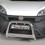 Misutonida - Certifié UE - Barre de poussée / Bullbar - 63 mm - Fiat Doblo - 2015+