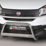 Misutonida - Certifié UE - Barre de poussée / Bullbar - 63 mm - Fiat Talento - 2016+