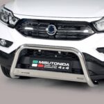 Misutonida - EU Gecertificeerd - Pushbar / Bullbar - 63 mm -Ssangyong Musso - 2018+