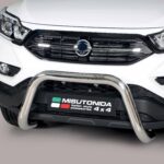 Misutonida - EU gecertificeerd - Pushbar / Bullbar - 76 mm - Ssangyong Musso - 2018+