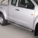 Misutonida - Side Bar - met plastic steps - 76 mm - Isuzu D-Max - SpaceCab - 2012-2020