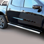 Misutonida - Side Bar - met plastic steps - 76 mm - Mercedes X-Class - 2017+