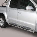 Misutonida - Side Bar - met plastic steps - ovaal - VW Amarok - 2010-2020