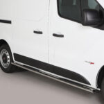 Misutonida - Barre latérale - avec marches en plastique - ovale - Fiat Talento - SWB - 2016+