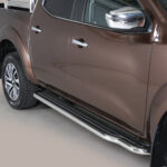 Misutonida - Side Step - met plastic inleg plaat - Nissan D23/NP300 - DoubleCab - 2016+