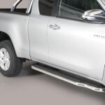 Misutonida - Side Step - met plastic inleg plaat - Toyota Hilux - ExtraCab - 2016+